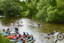 Zatímco na Nežárce je fofr, cyklisti mají klídek