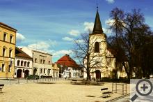 Spálené Poříčí – náměstí