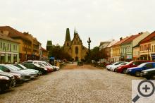 Rakovnické náměstí je neuvěřitelně dlouhé