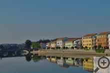 Písek je úzce spjat s Otavou, nábřeží je jedno z nejhezčích míst ve městě.