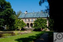 Vila Čerych, jedinečná památka ve stylu Art Deco. Tady natáčel V. Havel své Odcházení