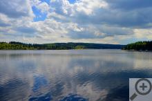 Flájská přehrada, připomíná opravdovou divočinu