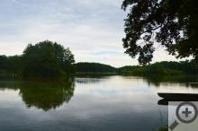 Rybník Naděje, jinde by patřil mezi vyhledávané lokality, tady je jedním z mnoha
