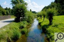 Náhon vedoucí ze Starého bělidla na Ratibořický mlýn